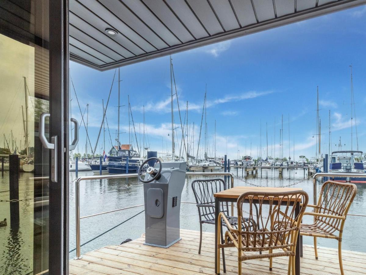 Hotel Luxury Houseboat In Volendam Marina Exteriér fotografie