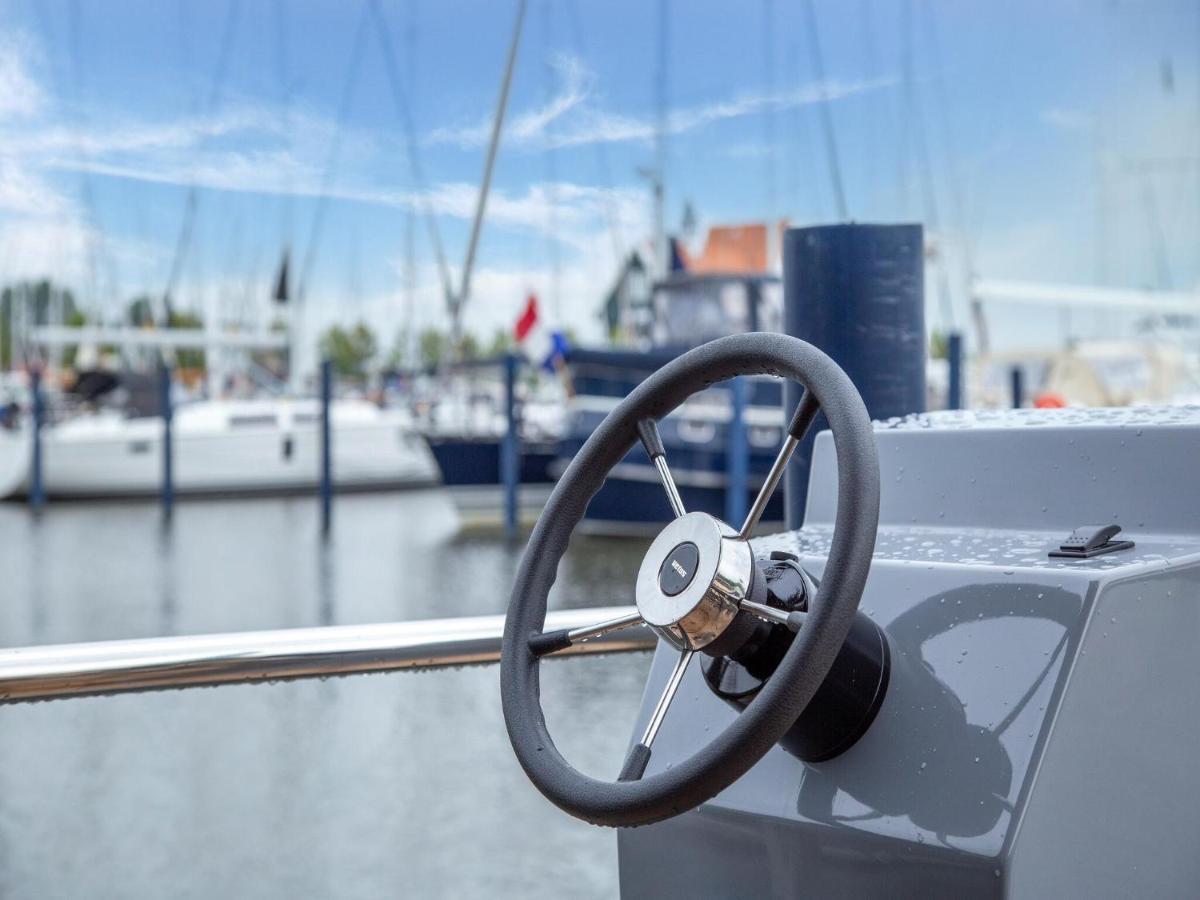 Hotel Luxury Houseboat In Volendam Marina Exteriér fotografie