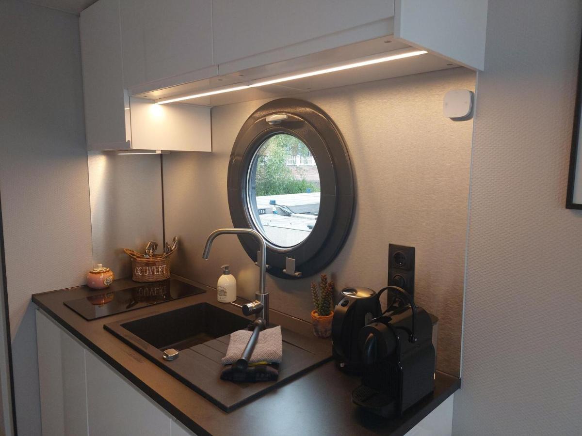 Hotel Luxury Houseboat In Volendam Marina Exteriér fotografie
