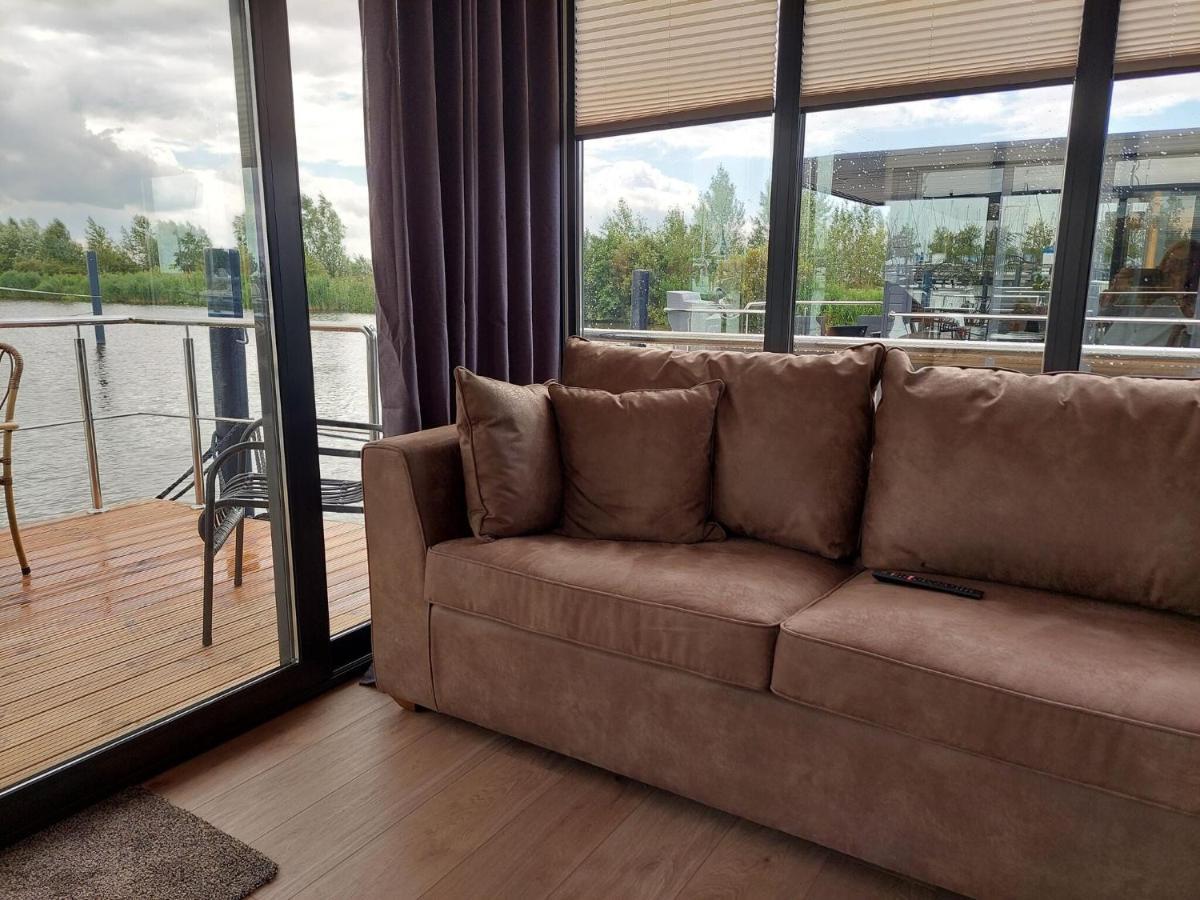 Hotel Luxury Houseboat In Volendam Marina Exteriér fotografie